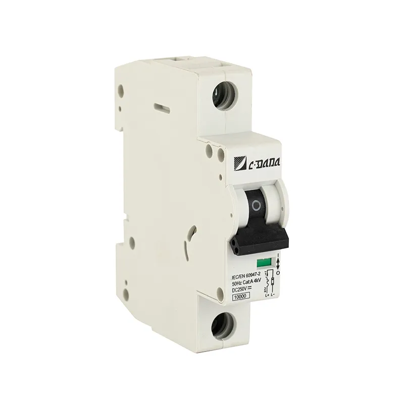 250V डीसी लघु सर्किट ब्रेकर